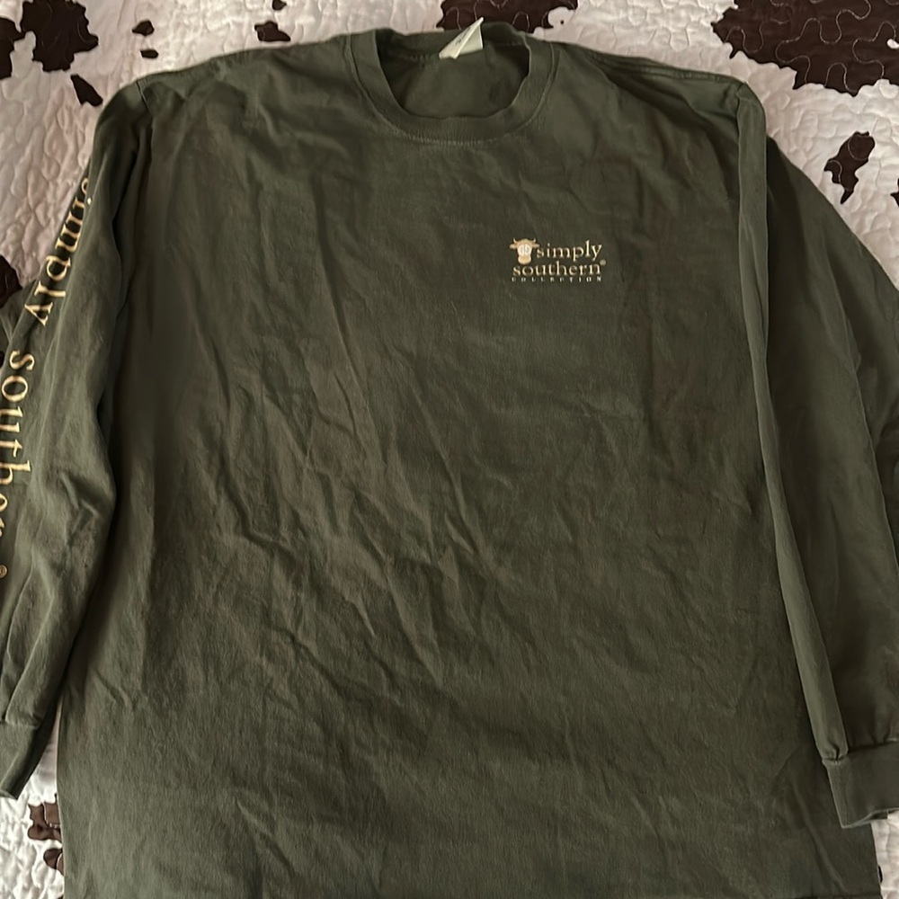 EUC simply Southern long sleeve size XL